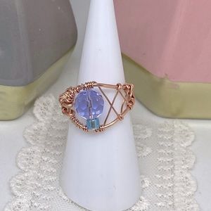 Handmade copper ring